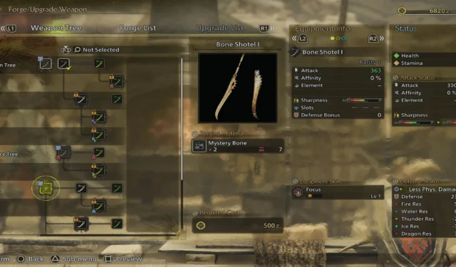 Monster Hunter Wilds Weapon Upgrade Guide: Tips for Enhancing Your Gear