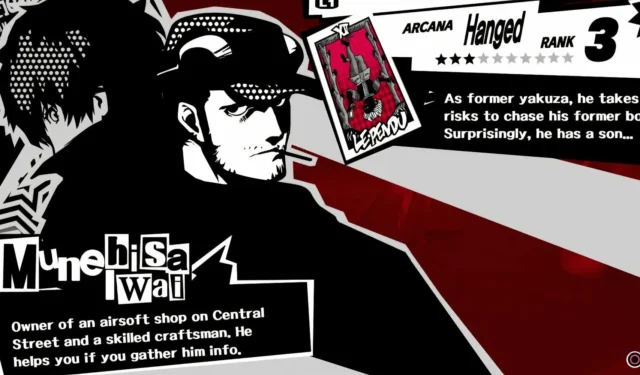Complete Guide to Hanged Man Confidant – Munehisa Iwai in Persona 5 Royal
