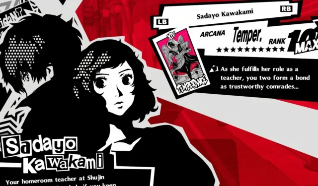 Complete Guide to Sadayo Kawakami: Persona 5 Royal Temperance Confidant