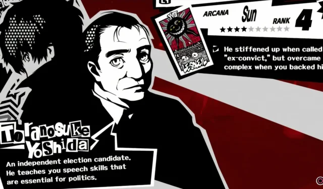Complete Guide to Toranosuke Yoshida’s Sun Confidant in Persona 5 Royal