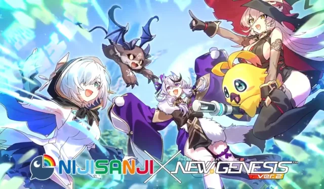 PSO2 New Genesis Introduces Nijisanji Wave 3 & TenSura Collaborations