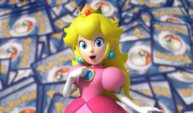 Impressive Princess Peach Crossover Card Created by Pokemon Fan