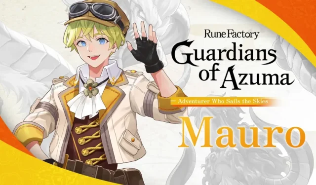 Highlighting Bachelor Mauro in Rune Factory: Guardians of Azuma