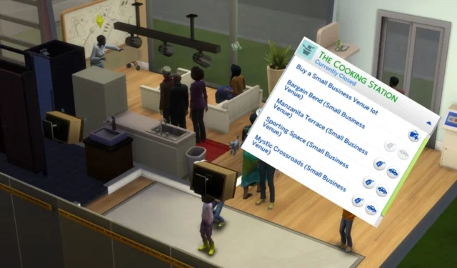 The Sims 4: Tips for Unlocking Additional Small Business Venue Lots