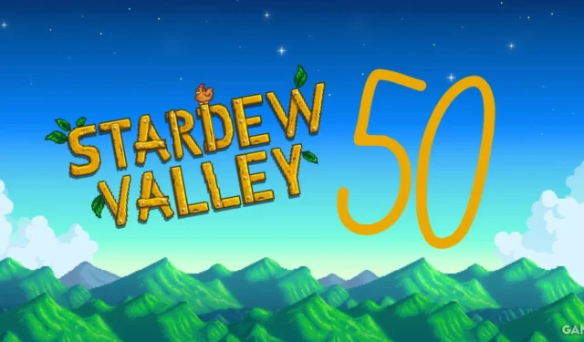 Stardew Valley: The Impact of 50 Years of Support on Future Content