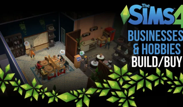 The Sims 4 Build/Buy Guide for Businesses and Hobbies