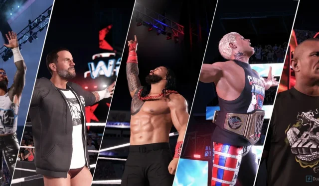WWE 2K25 Rankings: Top 10 Highest Rated Male Wrestlers