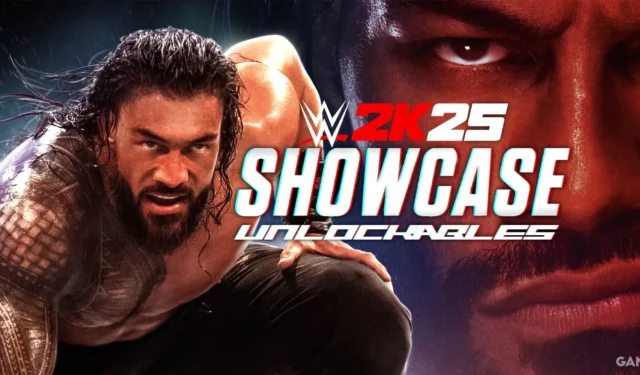 WWE 2K25 Showcase Mode: Complete Match List and Unlockable Rewards