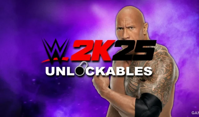 WWE 2K25 Complete Unlockables Guide: Superstars, Managers, Arenas, and Championships