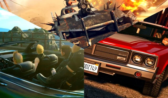 Top 10 Open World Games Featuring Vehicles