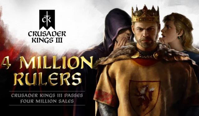 Crusader Kings III Surpasses 4 Million Sales Before Khans Of The Steppe Expansion Release