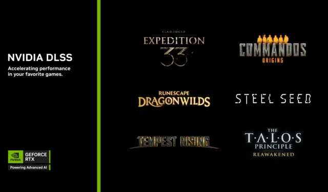 Tempest Rising and Clair Obscur: Expedition 33 Now Support NVIDIA DLSS Super Resolution