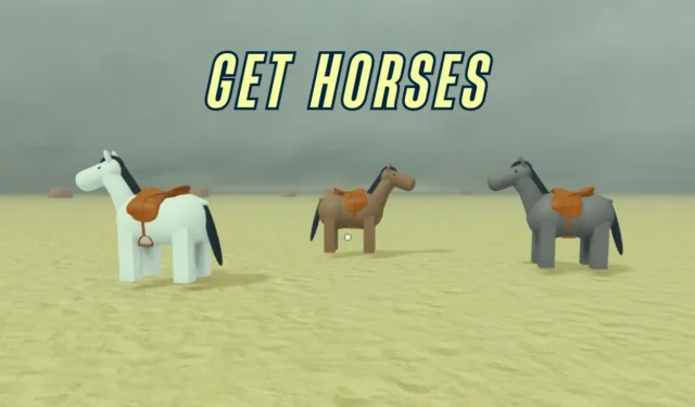Step-by-Step Guide to Acquiring a Horse in Dead Rails