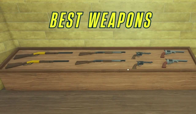 Dead Rails Weapons Ranking: Top Weapons Ranked in the Tier List