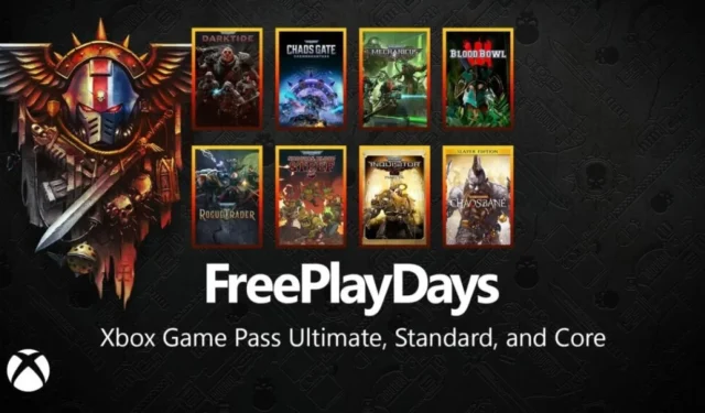 Discover Eight Warhammer Games Available for Xbox Free Play Days This Weekend