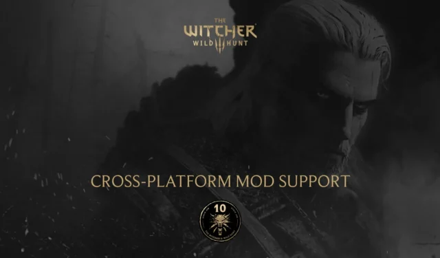 Cross-Platform Mod Support Coming to The Witcher 3: Wild Hunt This Year