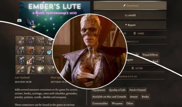 Top 10 Must-Try Mods for Baldur’s Gate 3 Patch 8