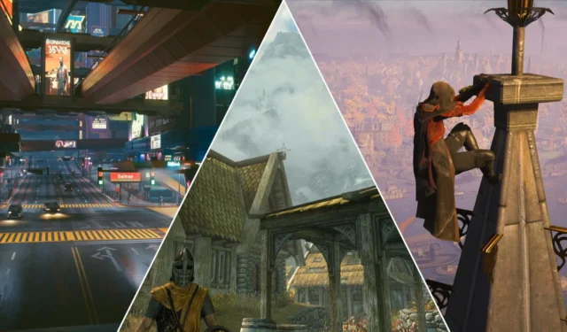Top 10 Open World Game Maps Showcasing Verticality