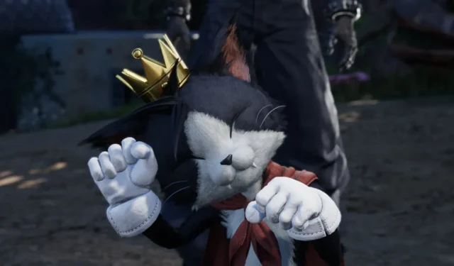 FFVII Rebirth: Cait Sith Character Model Inspired by Plush Toys