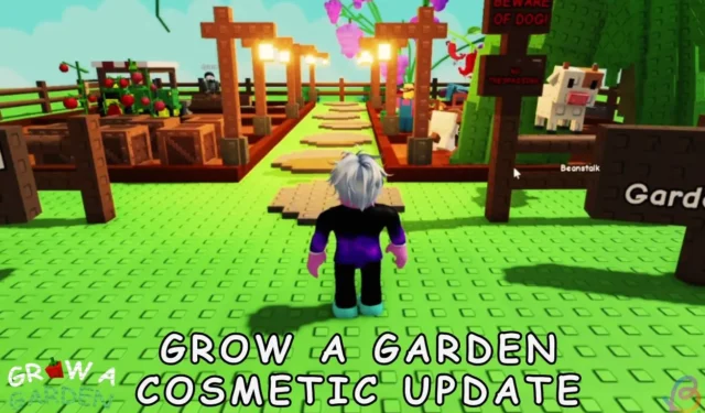 Guide to Accessing and Placing Cosmetic Items in Grow a Garden