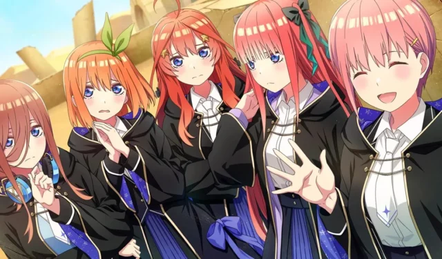 Exciting New RPG Game Based on Quintessential Quintuplets Released