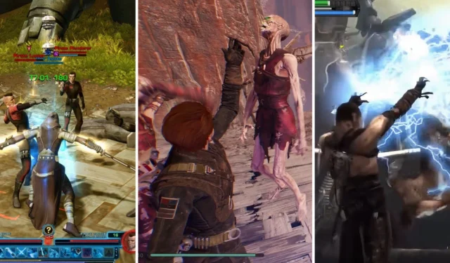 Top 12 Star Wars Games Featuring Force Powers, Ranked