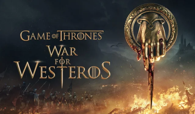 Game of Thrones: War for Westeros – Premium PC RTS Game Set for 2026 Release