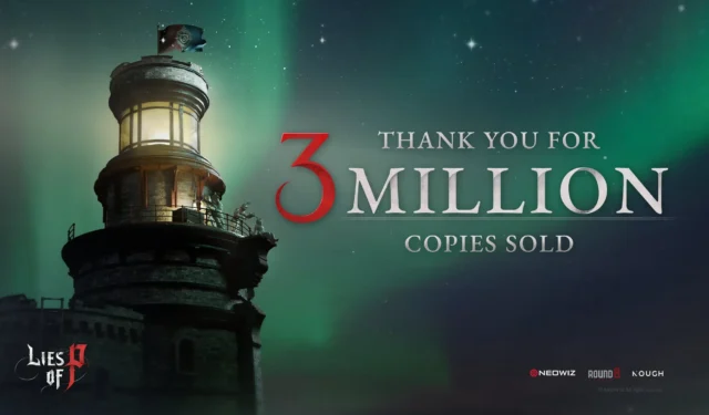 Lies of P Achieves Over 3 Million Units Sold