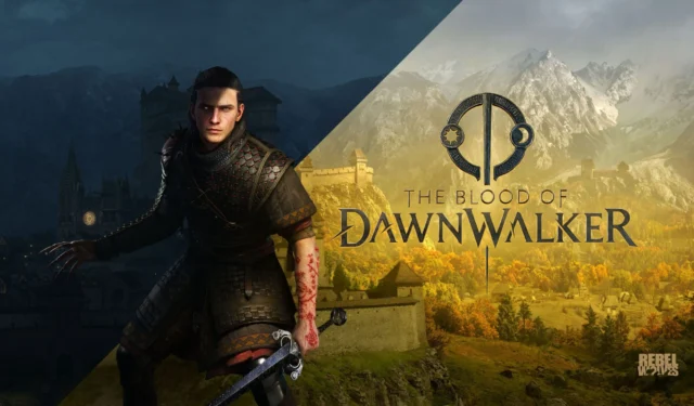 New Trailer for The Blood of Dawnwalker Released; 45-Minute Livestream Scheduled for June 21