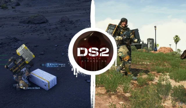 Death Stranding 2 Guide: Tips for Rescuing and Transporting Wild Animals