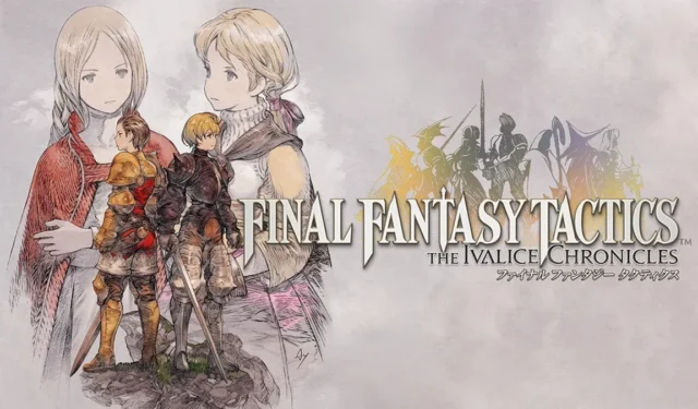 Development of Final Fantasy Tactics Remaster Began in 2018