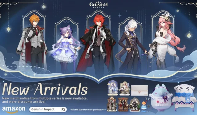 Explore Genshin Impact Amazon Store for Resplendent Feast Character Merchandise
