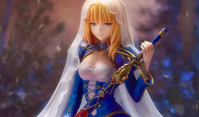Introducing the New Fate/stay Night Saber Figure Inspired by Garden of Avalon