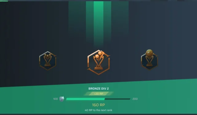 REMATCH: Detailed Explanation of All Ranks and Tiers