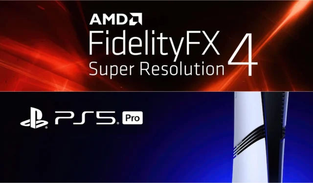 AMD FSR 4 Set for PS5 Pro Release in 2026; Significant RDNA 5 Development in Collaboration with Sony