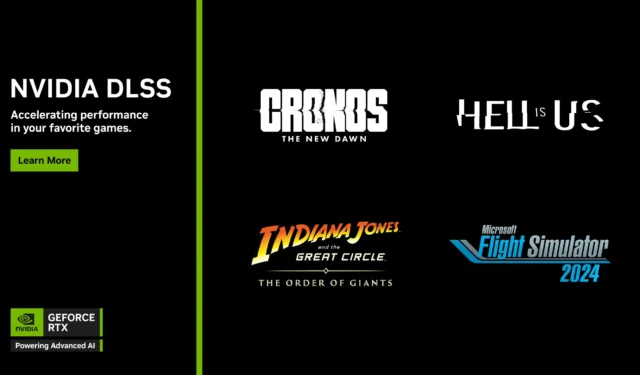 NVIDIA DLSS 4 Multi-Frame Generation Features Now Live in Microsoft Flight Simulator 2024