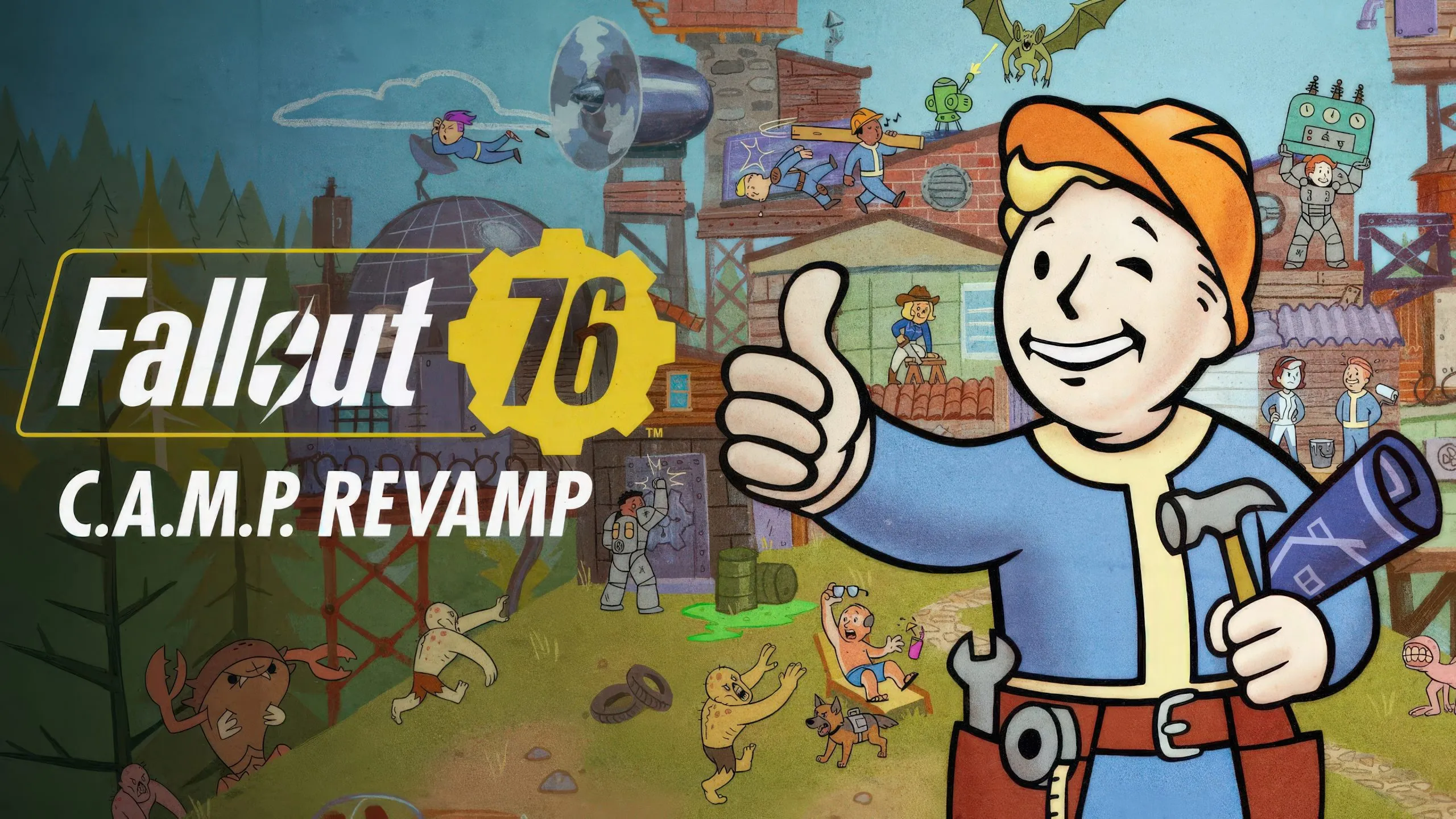 Fallout 76: New C.A.M.P. Revamp Now Available