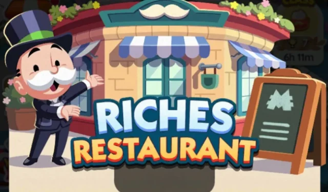 Rewards at Monopoly Go Riches Restaurant